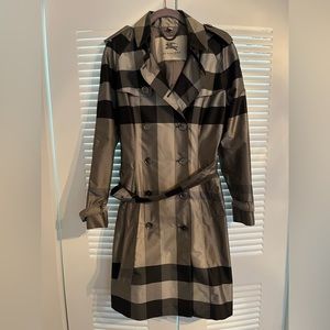 Burberry Silk Trench Coat